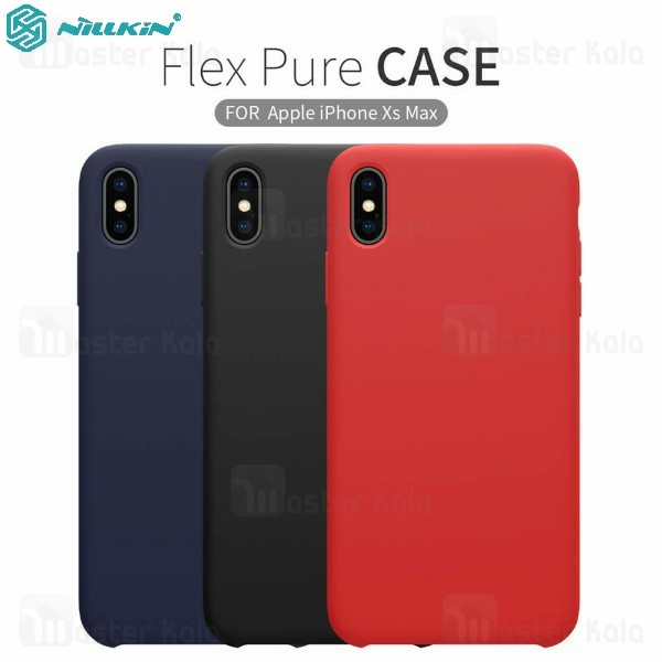 قاب سیلیکونی نیلکین آیفون Apple iPhone XS Max Nillkin Flex PURE cover case