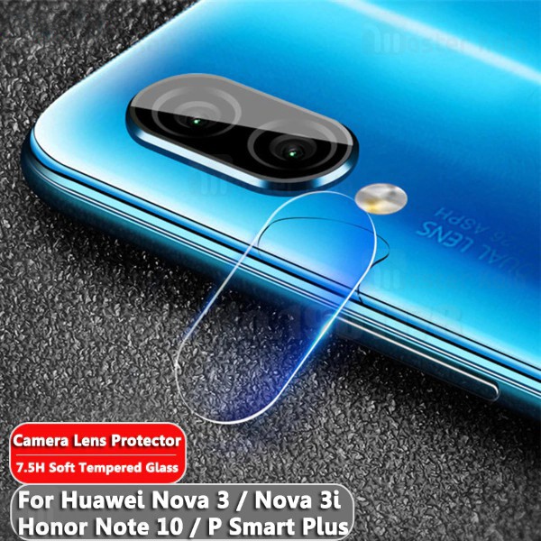 محافظ لنز دوربین شیشه ای موبایل مناسب Huawei Nova 3i / P Smart Plus