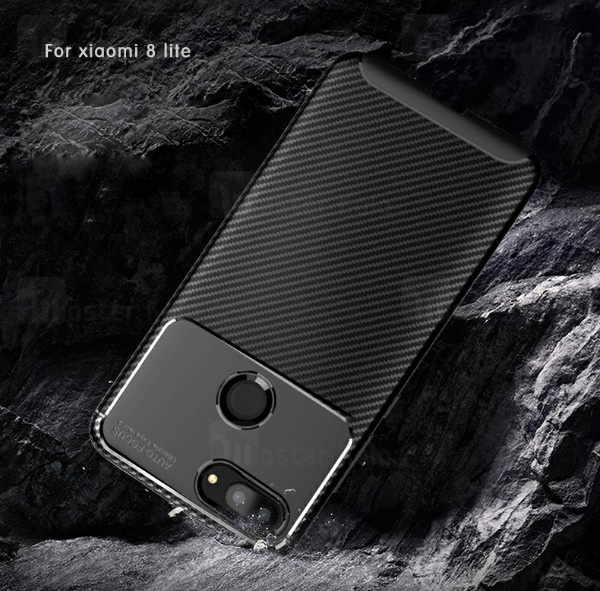 قاب فیبر کربنی Xiaomi Mi 8 Lite AutoFocus Beetle Case