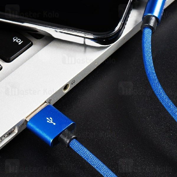 کابل شارژ لایتنینگ راک ROCK L-shape Lightning RCB0600 با توان 2.1 آمپر