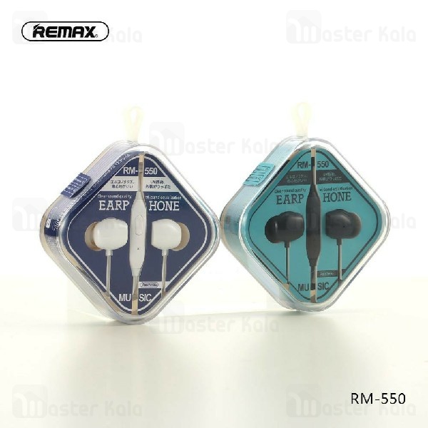 هندزفری سیمی ریمکس Remax RM-550 Wired Earphone