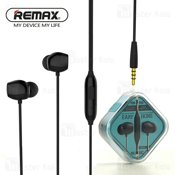 هندزفری سیمی ریمکس Remax RM-550 Wired Earphone