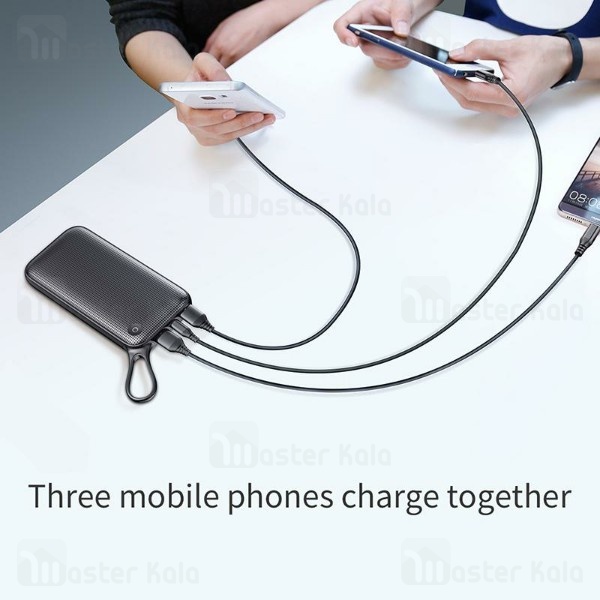 پاوربانک بیسوس Baseus BS-P20KQ2B PD PPKC-A02 Type-C 3 Port 20000 mAh QC 3.0