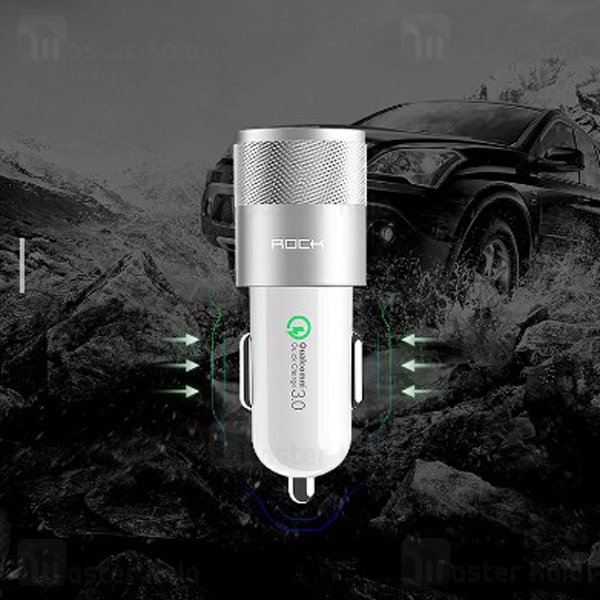 شارژر فندکی Rock H5-PD CC003 QC 3.0 Car Charger