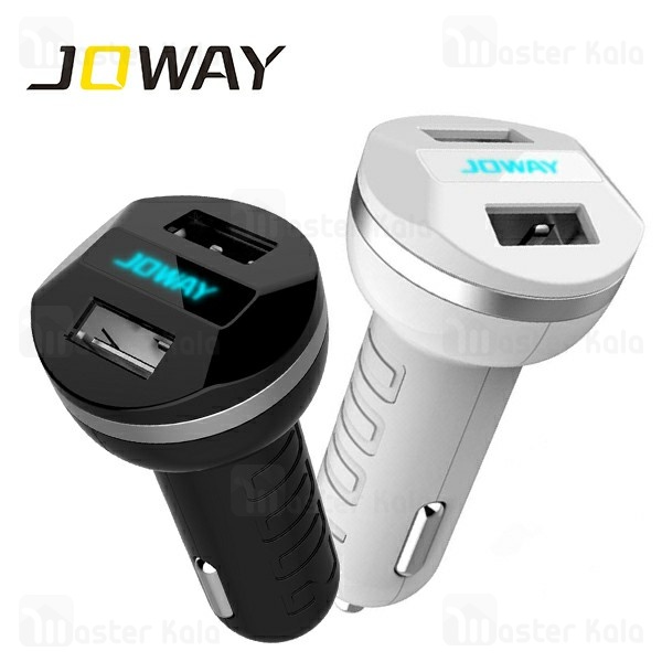 شارژر فندکی 2 پورت جووی Joway JC-16 USB Car Charger با توان 2 آمپر