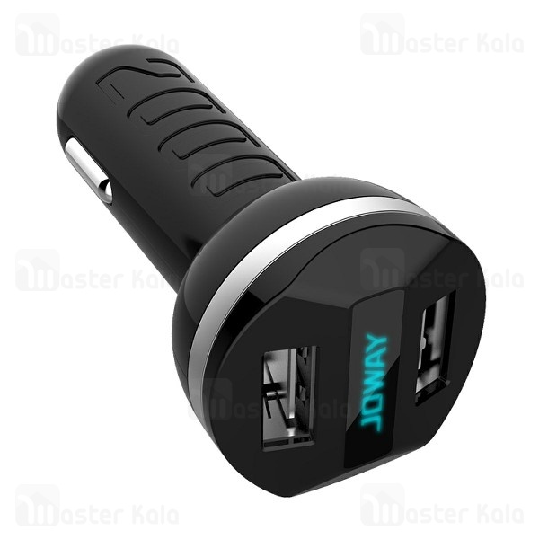 شارژر فندکی 2 پورت جووی Joway JC-16 USB Car Charger با توان 2 آمپر