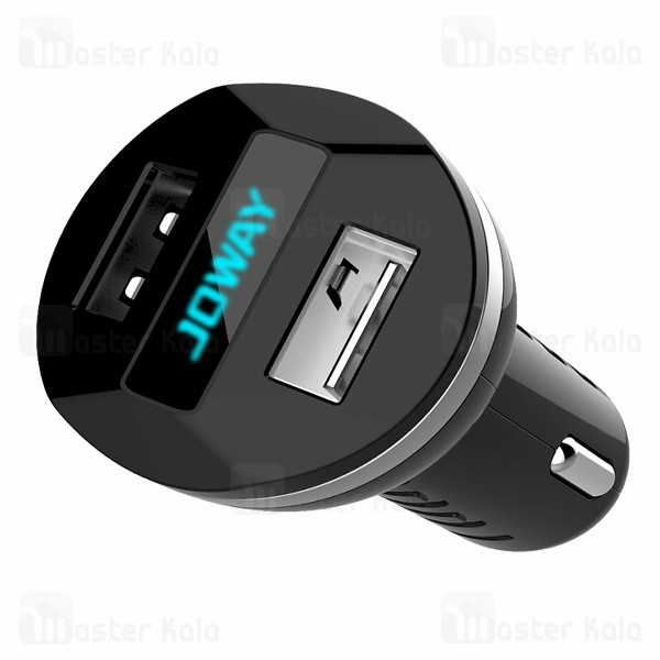 شارژر فندکی 2 پورت جووی Joway JC-16 USB Car Charger با توان 2 آمپر