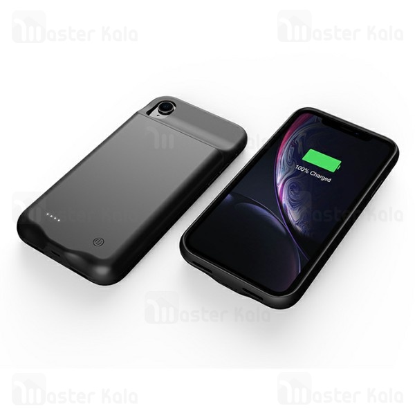 بک کاور پاوربانک Porodo 4000mah Power Case Apple iPhone XR PD-XRBC