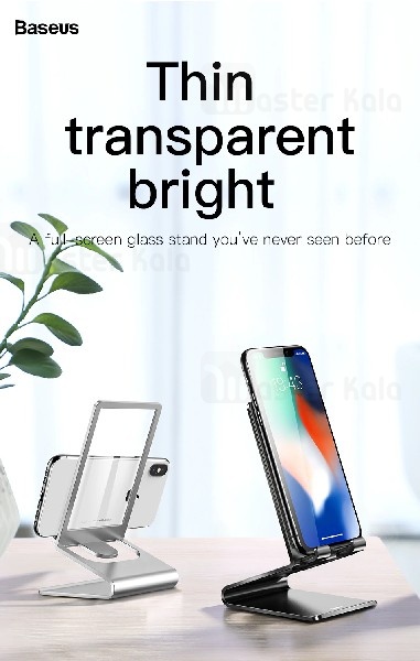 هولدر و پایه نگهدارنده بیسوس Baseus suspension glass desktop bracket