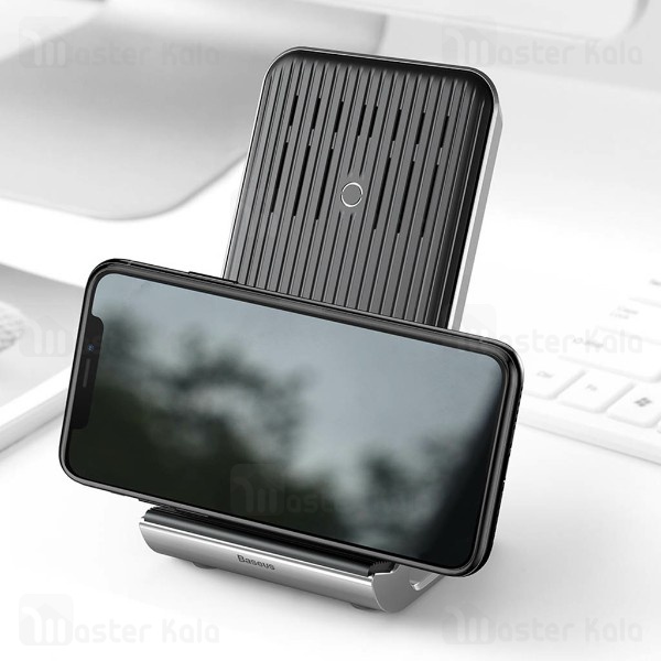شارژر وایرلس Baseus Vertical Desktop Wireless WXLS-01 7.5W
