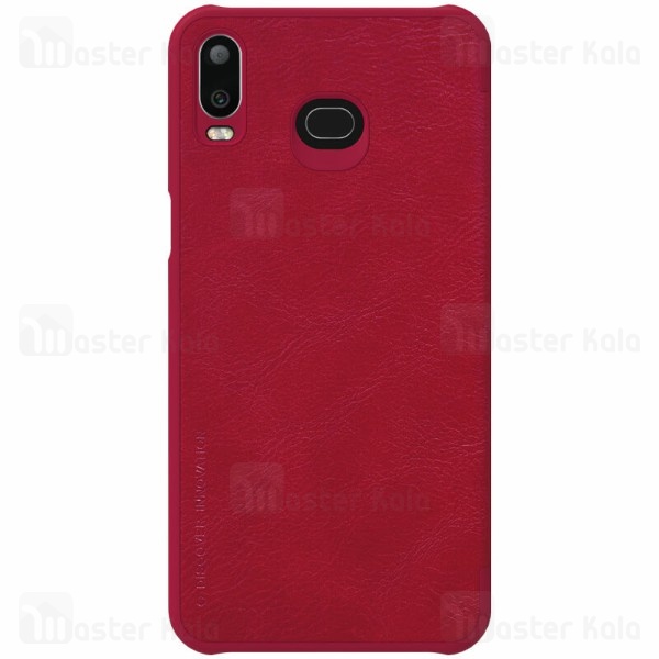 کیف چرمی نیلکین سامسونگ Samsung Galaxy A6s Nillkin Qin Leather Case