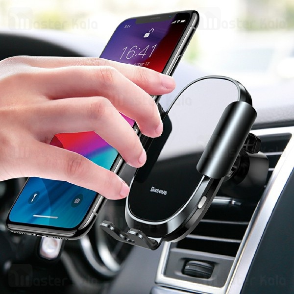 پایه نگهدارنده هوشمند بیسوس Baseus Smart Car Mount Phone Holder SUGENT-ZN01