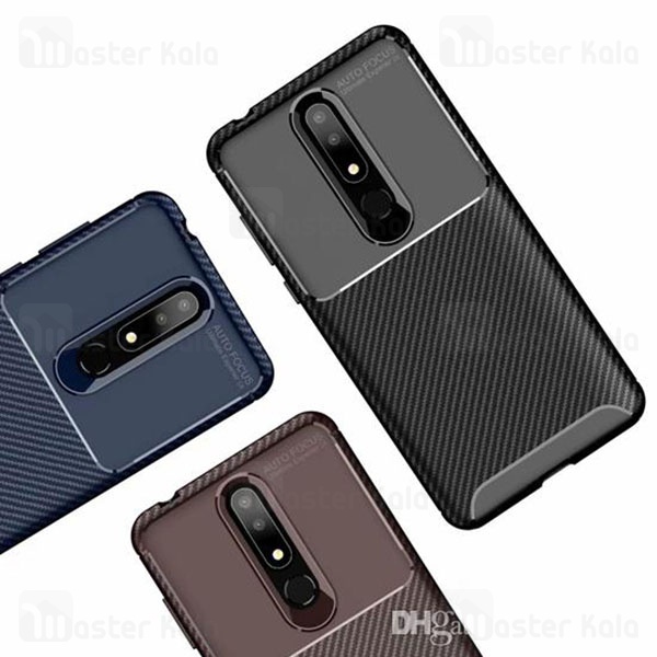 قاب فیبر کربنی Nokia 3.1 Plus Becation AutoFocus Beetle Case