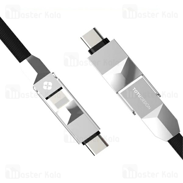 کابل 6 کاره توتو TOTU Godzilla BBAA-01 توان 2.4 آمپر و طول 1.2 متر