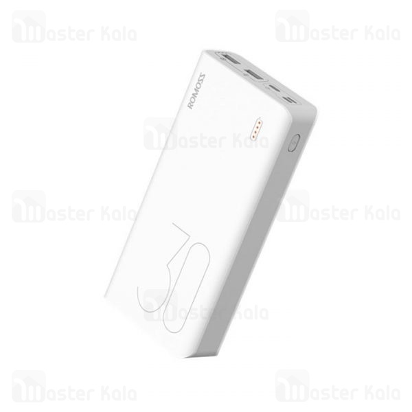 پاوربانک 30000 میلی آمپر روموس Romoss Sense 8 PHP30 دارای 3 پورت ورودی