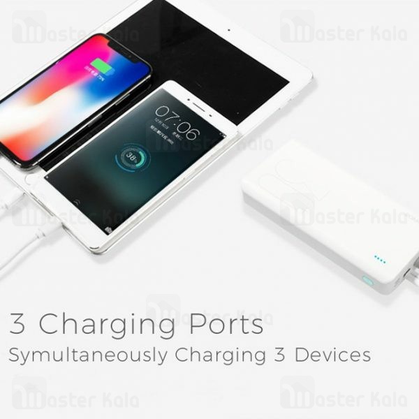 پاوربانک 30000 فست شارژ روموس Romoss Sense 8 Plus PHP30 Pro QC 3.0 سه پورت