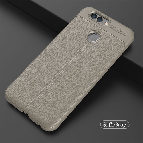 قاب محافظ ژله ای طرح چرم Huawei Nova 2 Plus مدل Auto Focus