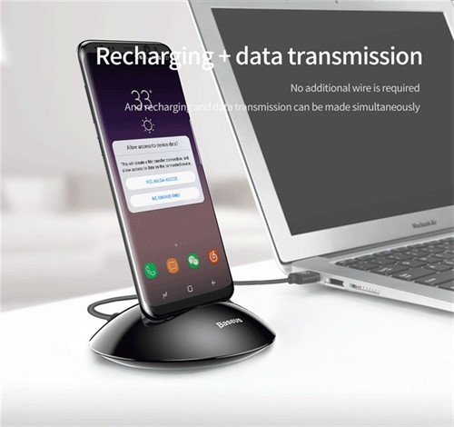 داک شارژ رومیزی Type C بیسوس Baseus Northern Hemisphere Charging