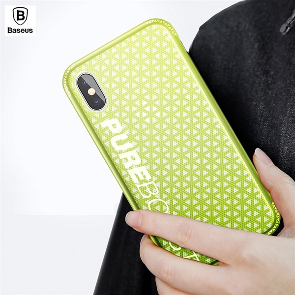 قاب محافظ ورزشی بیسوس Parkour Case مناسب Apple iPhone X