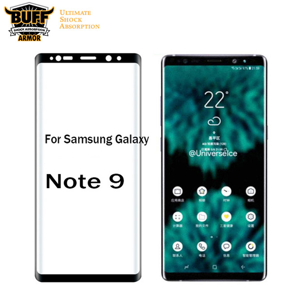 گلس تمام صفحه تمام چسب مارک بوف Samsung Galaxy Note 9