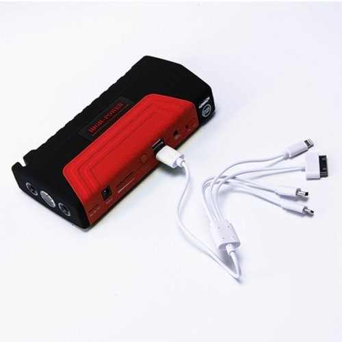 پاوربانک و کمپرسور باد و جامپ استارتر خودرو TM15 16800mah