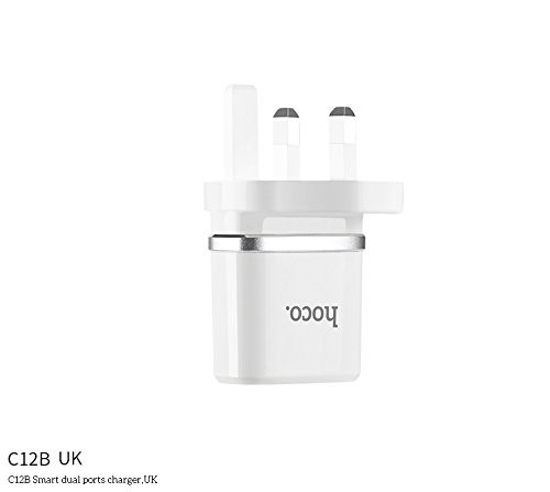 شارژر دیواری 2 پورت هوکو Hoco C12B Dual USB Charger