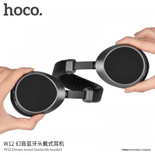 هدفون بلوتوث رو گوشی Hoco W12 Unreal Sound Wireless Headphone