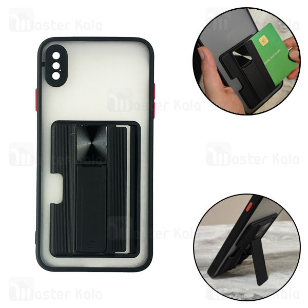 قاب محافظ Apple iPhone XS Max Durable Case With Car Holder And Stand