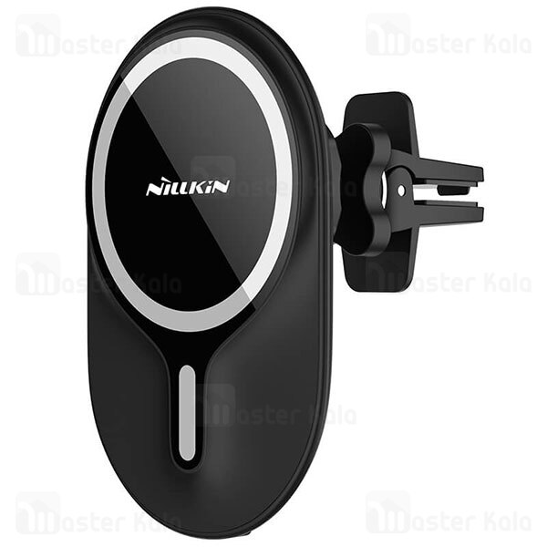 هولدر و شارژر وایرلس Nillkin MagRoad NKT08 Magnetic Car Mount With Wireless Charging Clip 7.5W