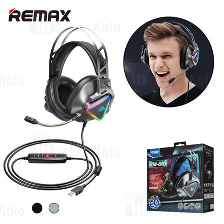 هدفون سیمی گیمینگ Remax RM-810 WarGod Usb RGB Gaming Headphone