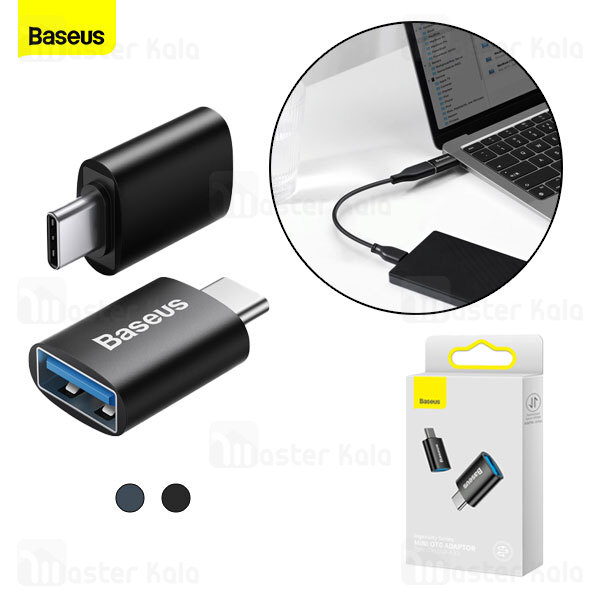 مبدل Baseus Ingenuity Mini OTG Adaptor Type C to USB-A 3.1 ZJJQ000001