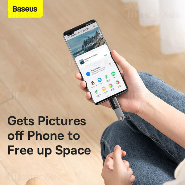 مبدل Baseus Ingenuity Mini OTG Adaptor Type C to USB-A 3.1 ZJJQ000001