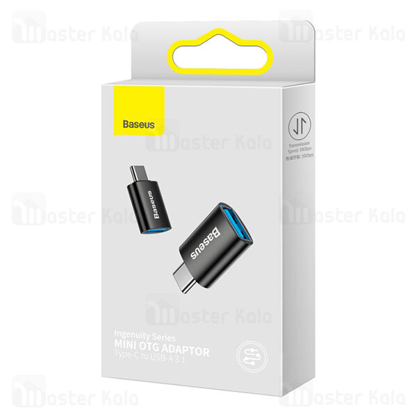 مبدل Baseus Ingenuity Mini OTG Adaptor Type C to USB-A 3.1 ZJJQ000001