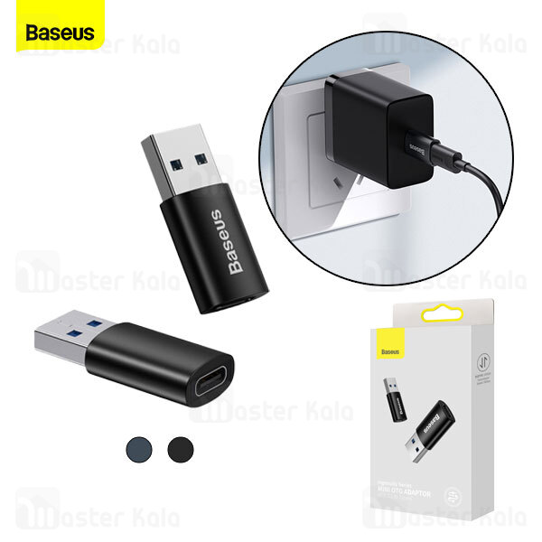 مبدل Baseus Ingenuity Mini OTG Adaptor Type C to USB-A 3.1 ZJJQ000101