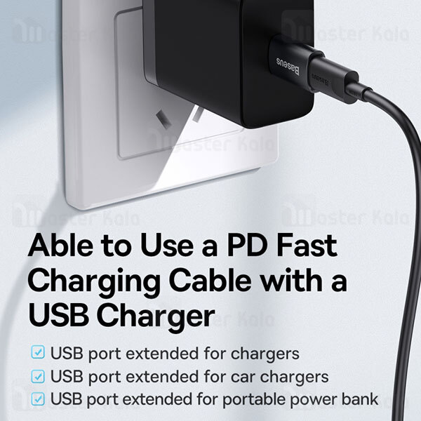مبدل Baseus Ingenuity Mini OTG Adaptor Type C to USB-A 3.1 ZJJQ000101