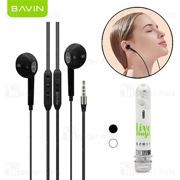 هندزفری سیمی Bavin HX816 Wired In-Ear Earphone 3.5mm Jack