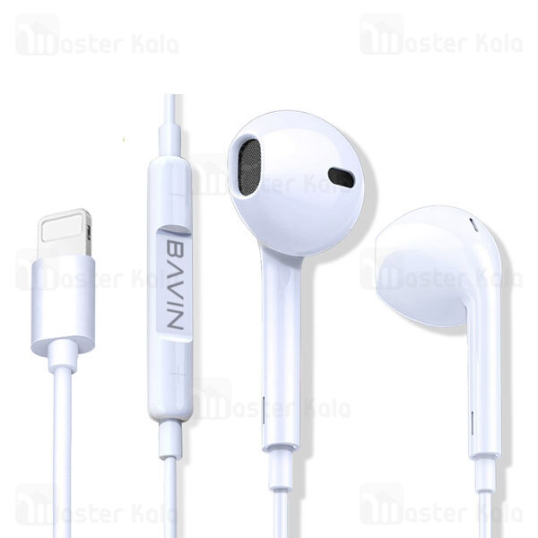 هندزفری سیمی باوین Bavin HX833 Perfect Sound Wired Headset Lightning Cable