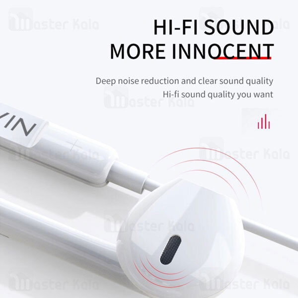 هندزفری سیمی باوین Bavin HX833 Perfect Sound Wired Headset Lightning Cable