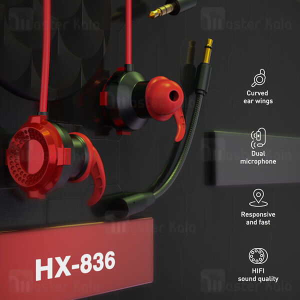 هندزفری سیمی Bavin HX836 E-Sports Gaming In-Ear Earphone 3.5mm Jack