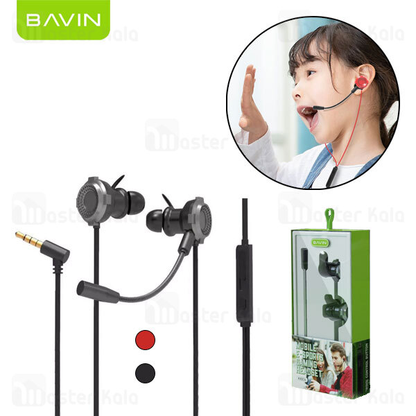 هندزفری سیمی Bavin HX836 E-Sports Gaming In-Ear Earphone 3.5mm Jack