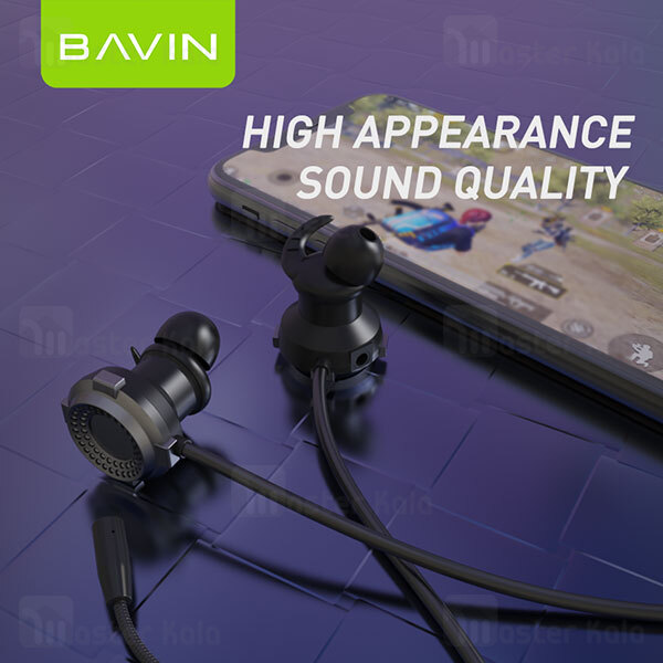 هندزفری سیمی Bavin HX836 E-Sports Gaming In-Ear Earphone 3.5mm Jack