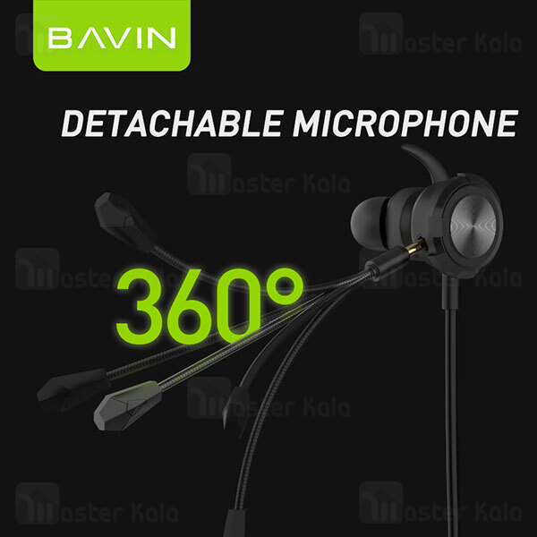 هندزفری سیمی Bavin HX837 E-Sports Gaming In-Ear Earphone 3.5mm Jack