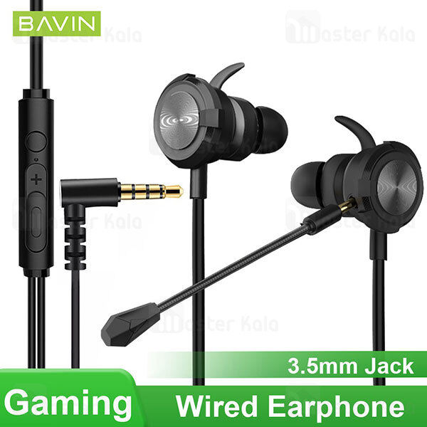 هندزفری سیمی Bavin HX837 E-Sports Gaming In-Ear Earphone 3.5mm Jack