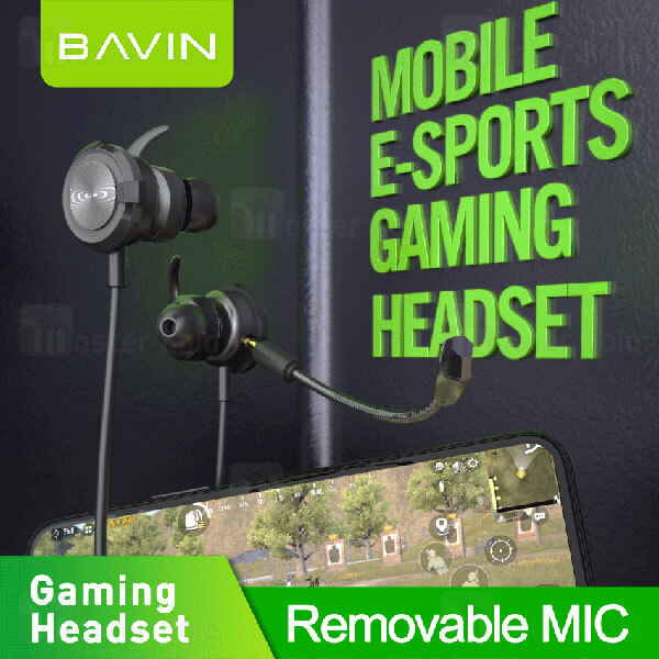 هندزفری سیمی Bavin HX837 E-Sports Gaming In-Ear Earphone 3.5mm Jack