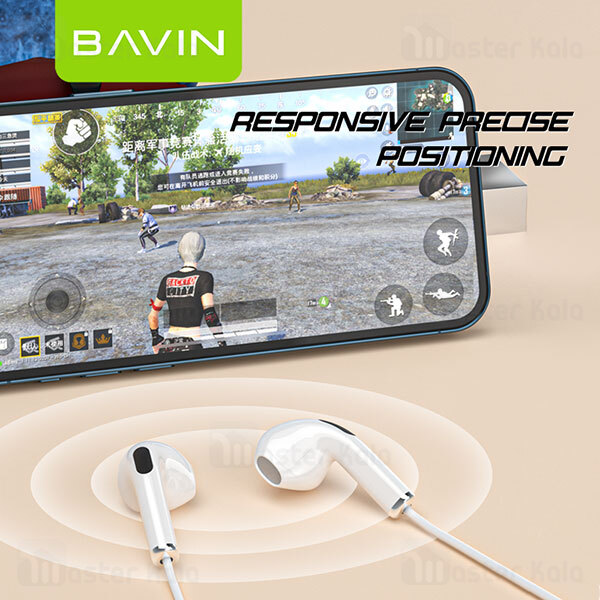 هندزفری سیمی Bavin HX853 Sound Capsule Wired In-Ear Earphone 3.5mm Jack