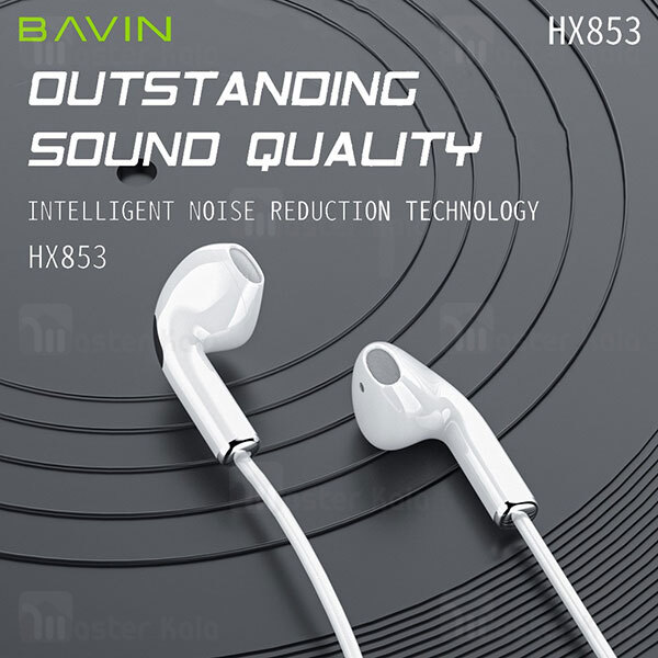 هندزفری سیمی Bavin HX853 Sound Capsule Wired In-Ear Earphone 3.5mm Jack