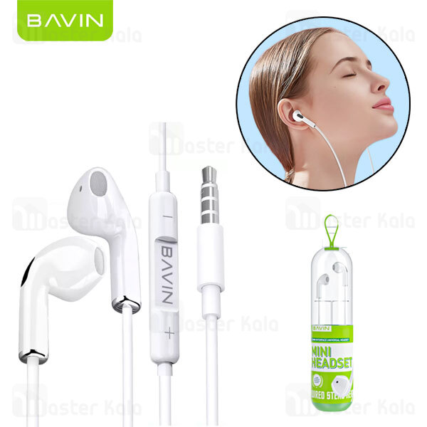 هندزفری سیمی Bavin HX853 Sound Capsule Wired In-Ear Earphone 3.5mm Jack