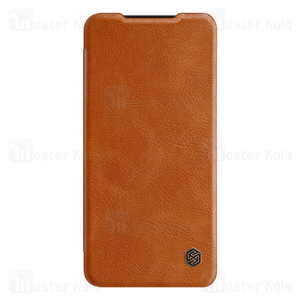 کیف چرمی نیلکین سامسونگ Samsung Galaxy S21 FE 2021 Nillkin Qin Leather Case