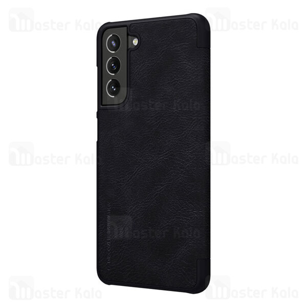 کیف چرمی نیلکین سامسونگ Samsung Galaxy S21 FE 2021 Nillkin Qin Leather Case