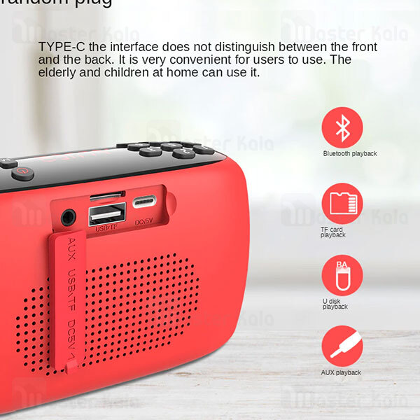 اسپیکر بلوتوث W-King X2 Portable Wireless Bluetooth Speaker 10W